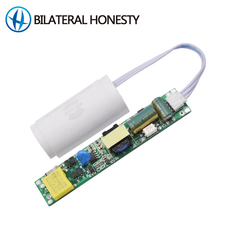 
Microwave Sensor Driver T8 Led Tube Driver Constant Current 90V-265V/305V 100-240ma 6-10 Meters 88*15*10 50/60hz XS-88LD 2-year 