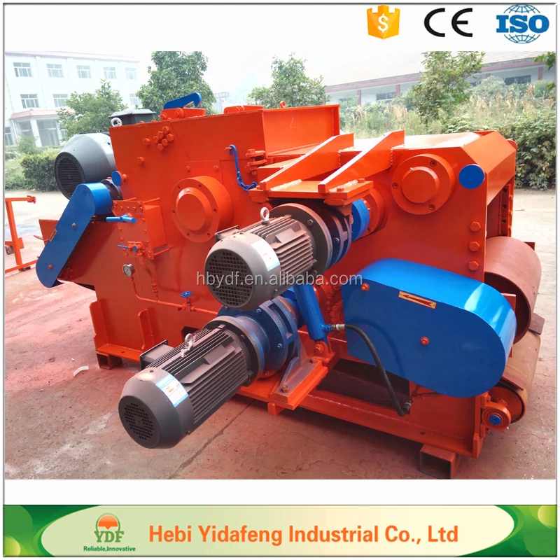 
process waste empty fruits bunch machine oil palm EFB chipper shredder 