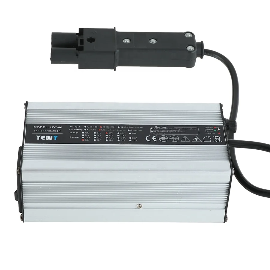 12 Months  WARRANTY Travelling bus 24v 10a 12v 24v 36v 48v 60v 72v 84v lithium/lifepo4/LFP battery charger