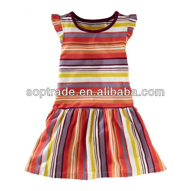 2013 вновь прибывших gorgerous девочек платье оптовой ситцевое платье