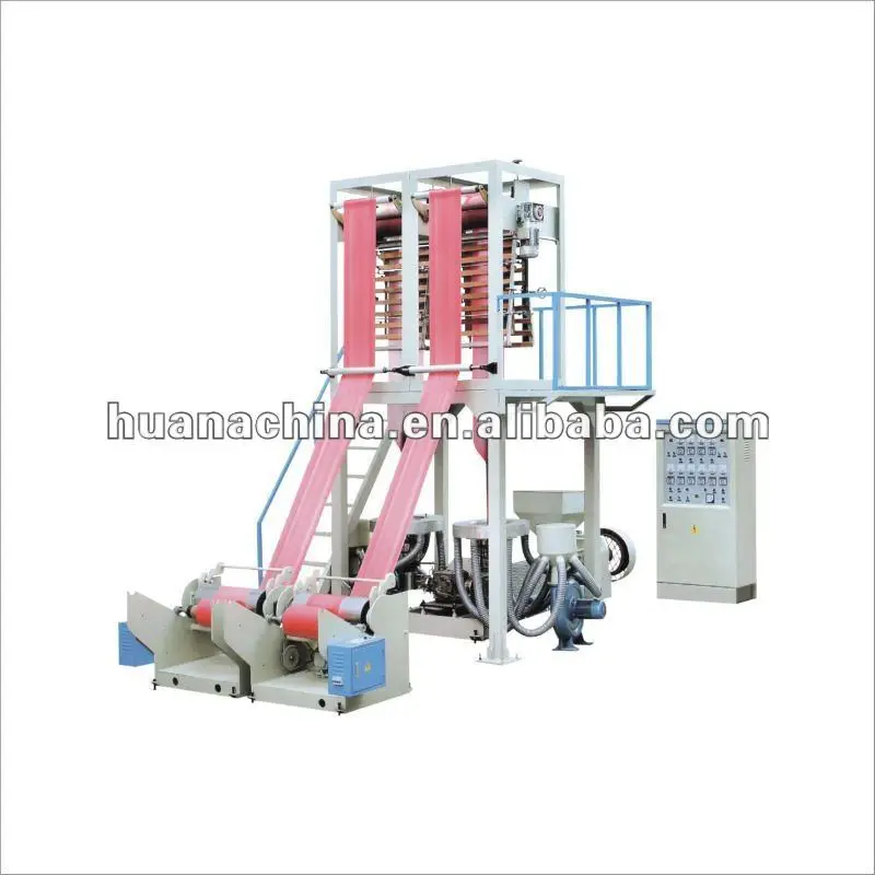 SJ65-FM 800 PE /LDPE double colour film blowing machine