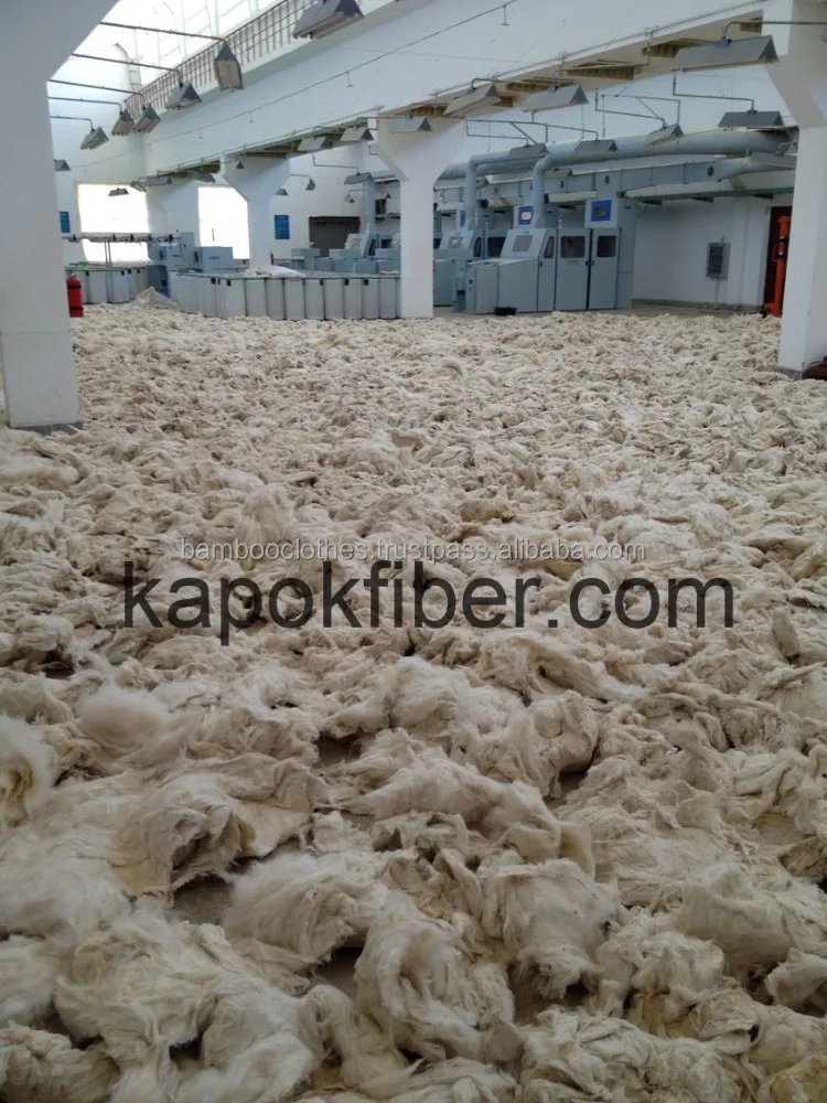 
Hot selling organic raw material manufacturer wholesale filling textile fashion kapok 