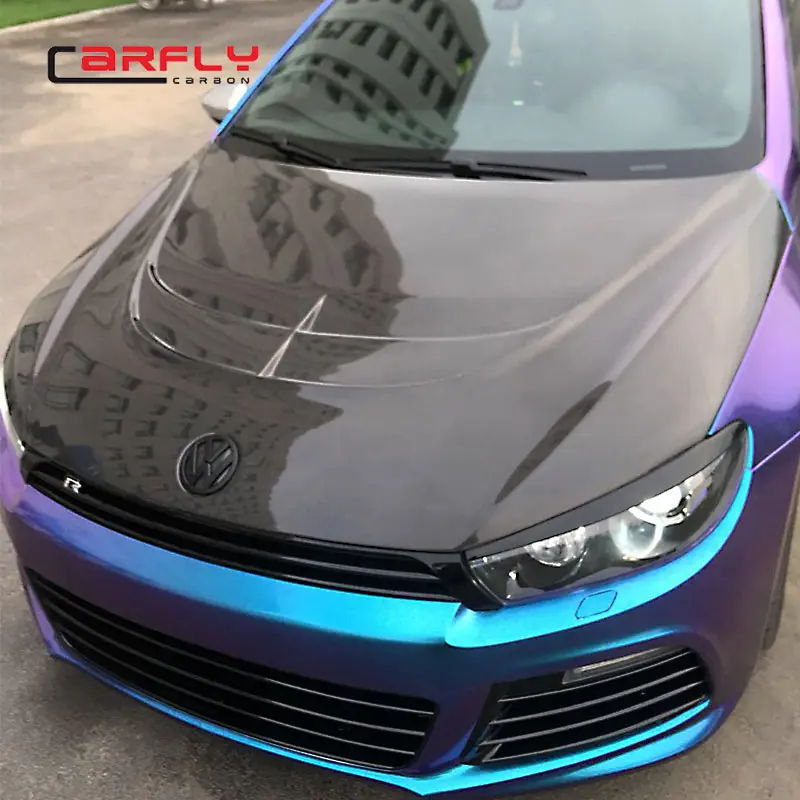 Aspec стильный капюшон для капота Scirocco из углеродного