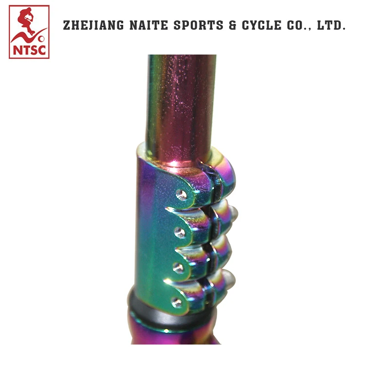 Прямая продажа с завода, индивидуальный Радужный трюковый скутер