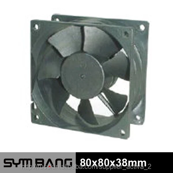 80x80x38мм 24 вольт dc осевой вентилятор постоянного тока (D8038-A)