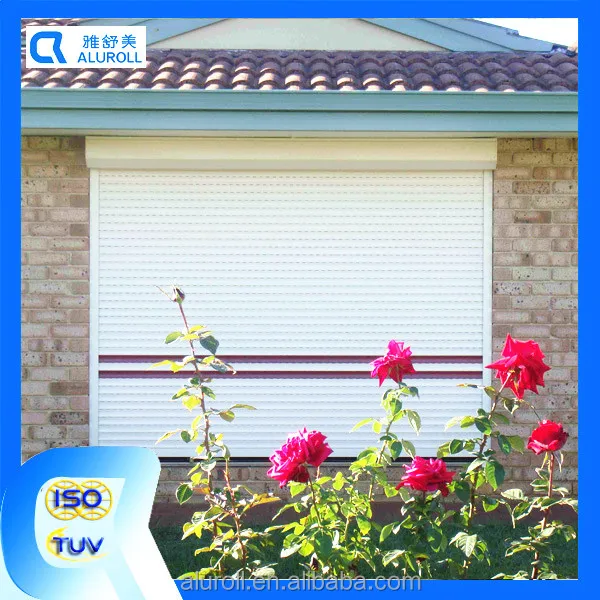 Uganda Vertical Outdoor Manual Control Aluminum Roller Shutters