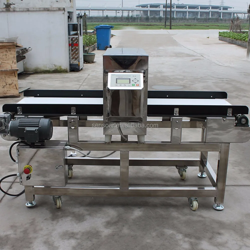 Top Quality Conveyor Belt metal detector for food industry