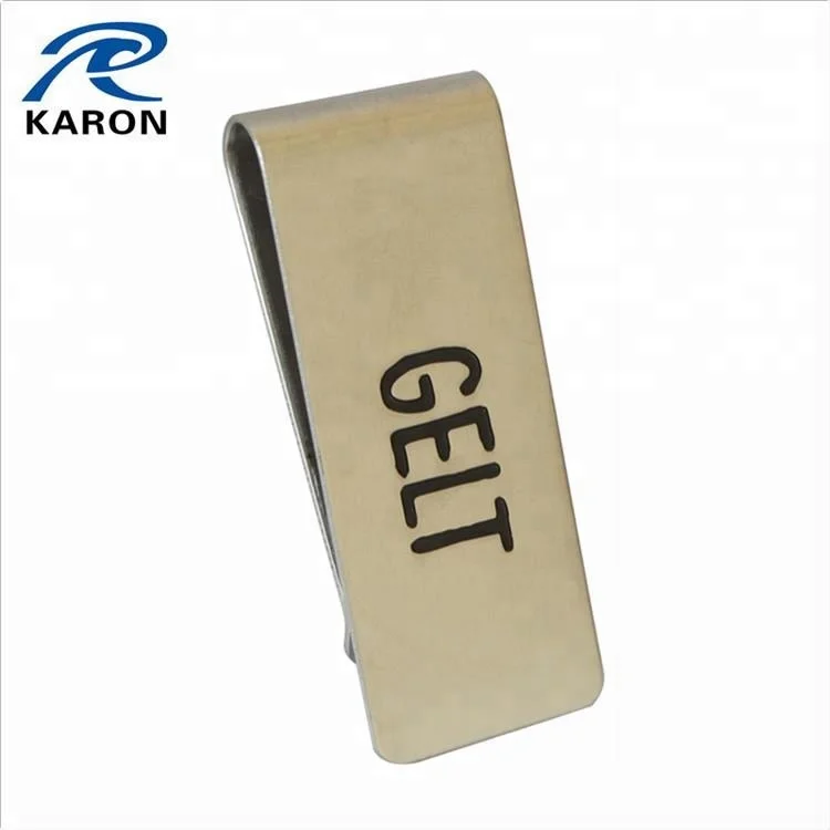 top quality copper dollar money clip with custom logo