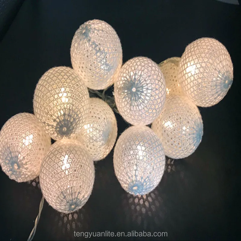 Горячая Распродажа хлопок мяч батарея украшения свет Крытый светодио дный