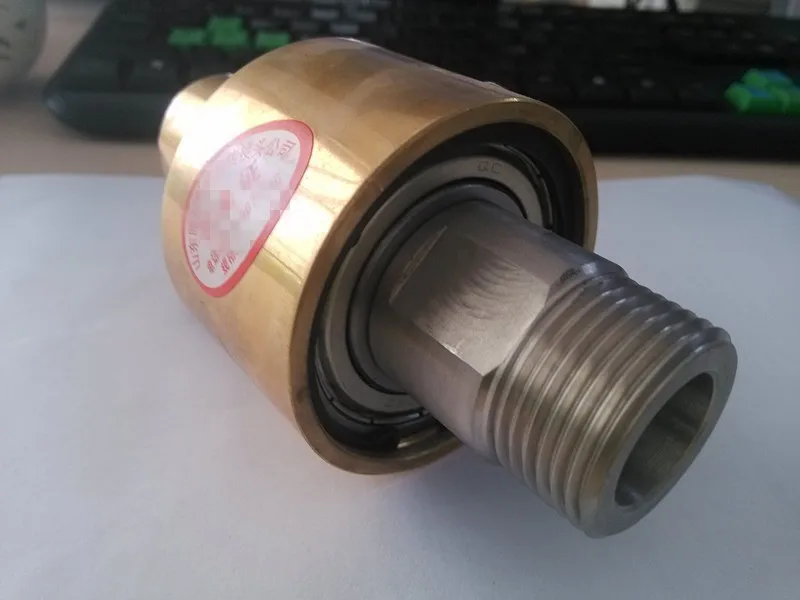 EASTTAI Copper fitting pipe double way flange water rotary coupling