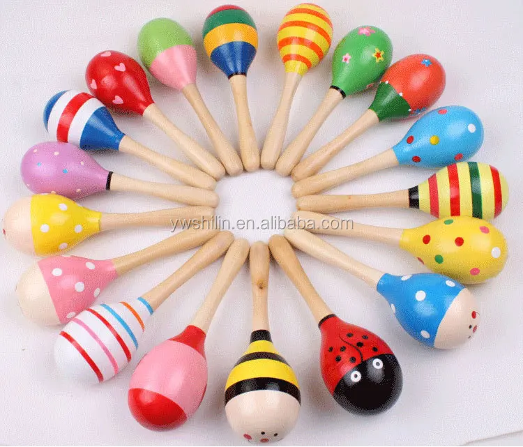 hot sales 100% handmade wooden cheap maracas