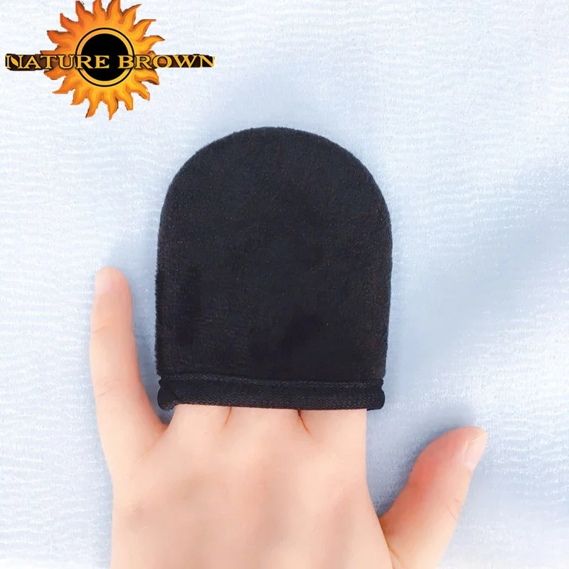 
Factory new fashion printing double sided tanning mitt 