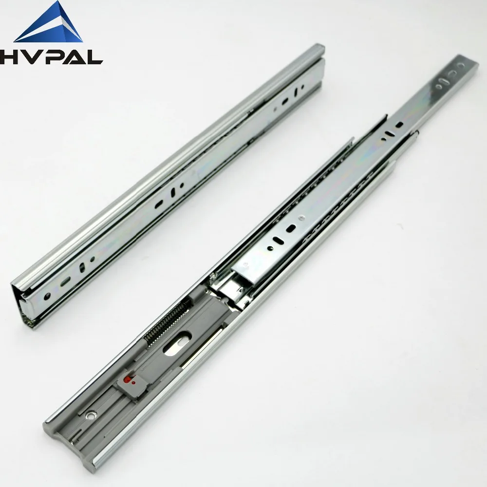 45 mm telescopic soft close drawer slide