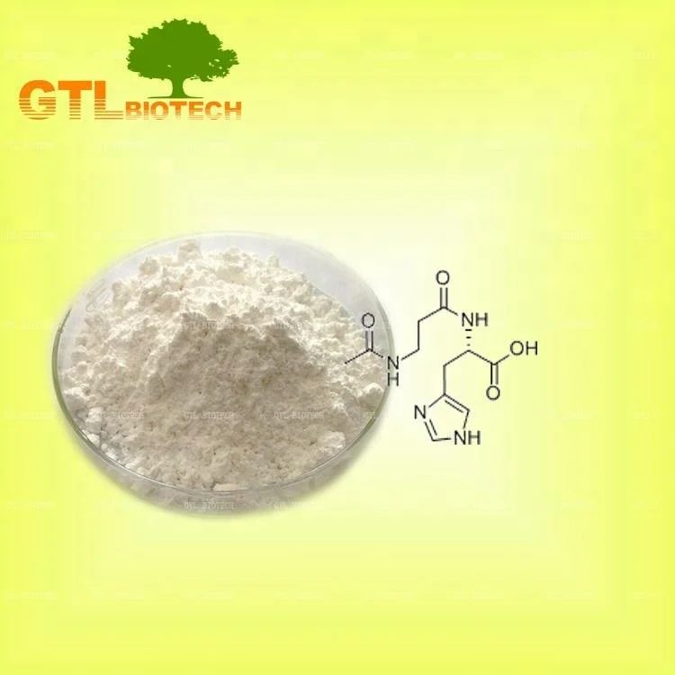 
GTL Factory Supply Acetylcarnosine N-Aceyl-L-Carnosine Powder Bulk 