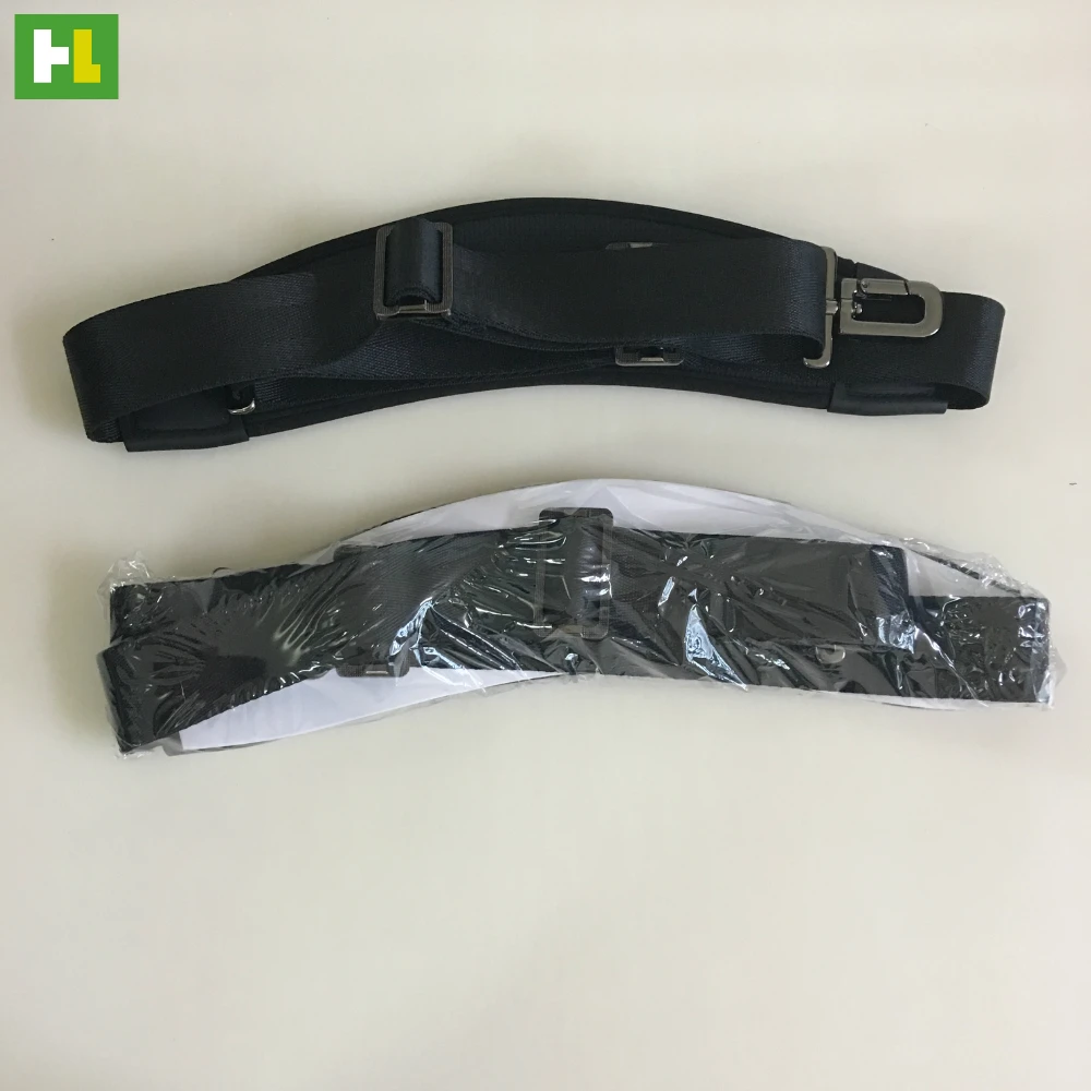 Custom Backpack Accessories bag straps Nylon Black Printed Padded Shoulder Strap For Bags Backpack Hand Bag