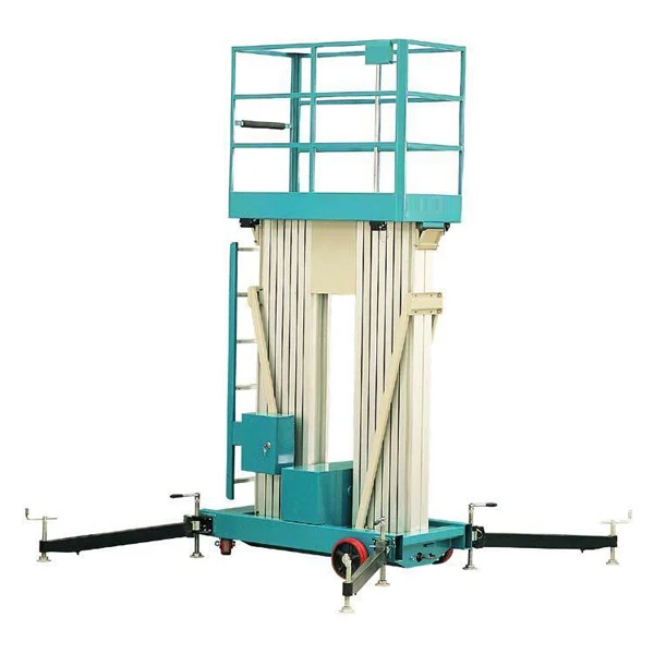 ZTCL Small Aerial Mobile One Man Scissor Lift/home Cleaning Elevator Aluminum Lift/Aerial Personal Lift-Leader
