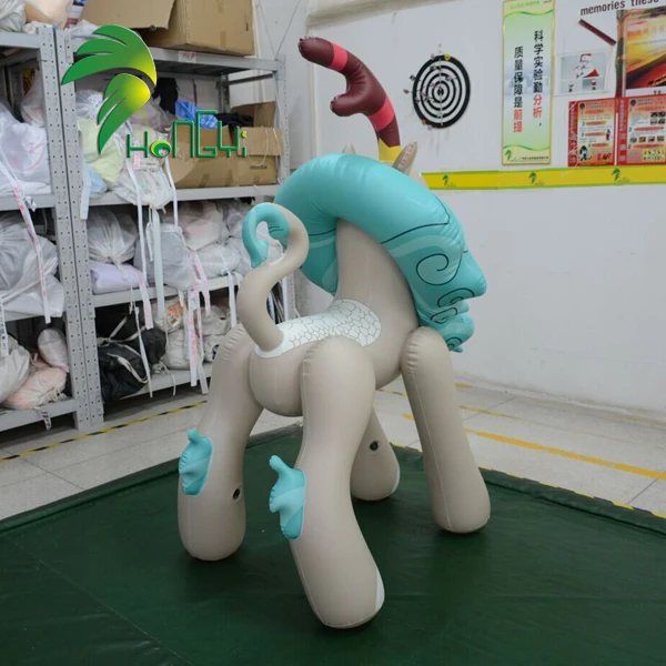 Hongyi Custom Cartoon Toy Lovely Inflatable Horse