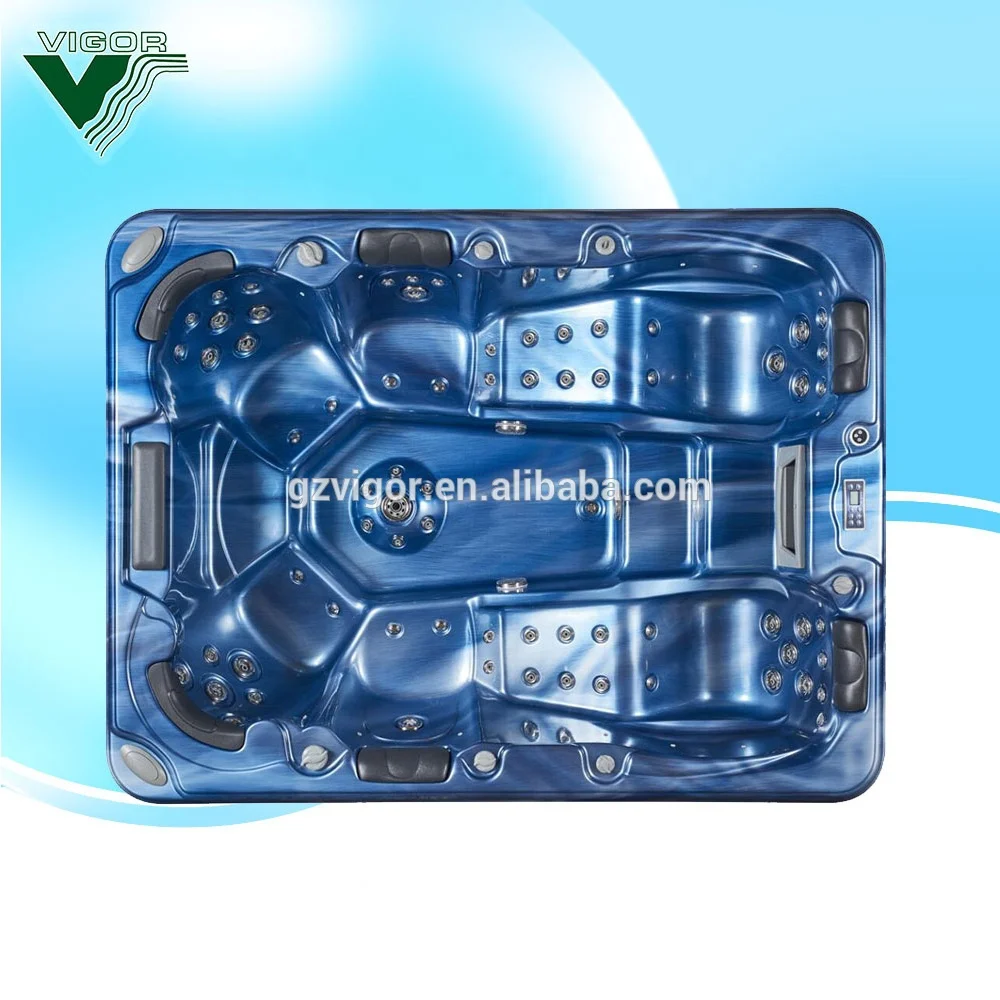 JOYSPA best quality used korea swim spa pool with TV family massage hot tub