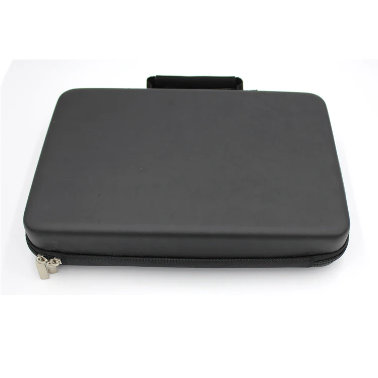 Protective stylish handle zipper large leather inside foam tool case