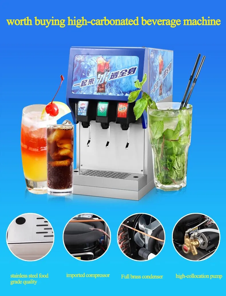 High quality  mix beverage dispenser maker machine, Cola Beverage Making Machine With Low Price