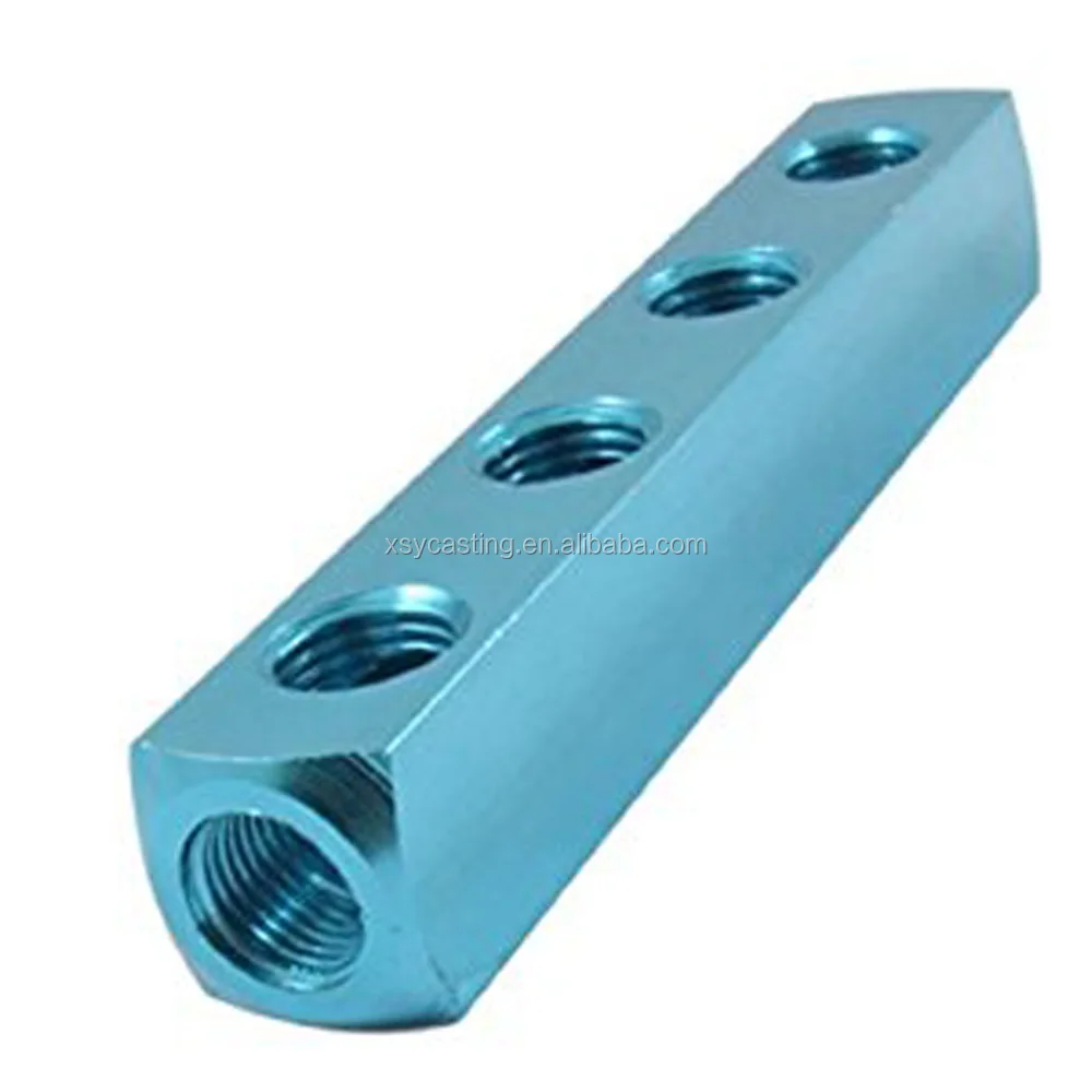 Корпус из анодированного алюминиевого сплава 6061 фрезерный станок с ЧПУ клапан сброса давления