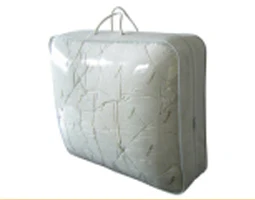 Recyclable Zipper type pillow carry bags pvc pillow storage bags