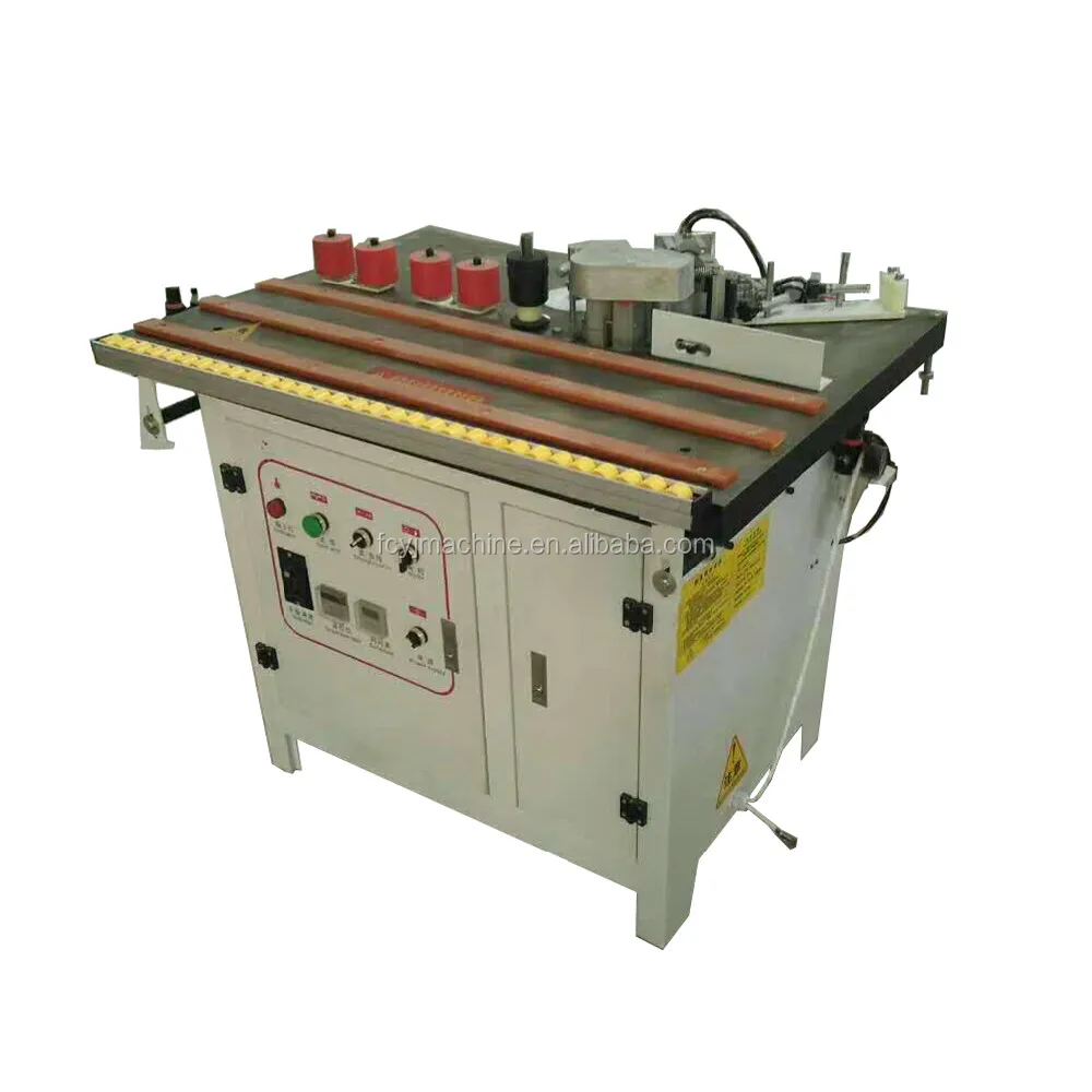 manual curve edge sealing machine for wood door /wood board furniture cabinet edge banding machine