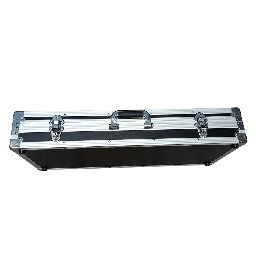 OEM guangzhou custom High quality black Rectangle  aluminum flight case dj cheap aluminum tool box flight case