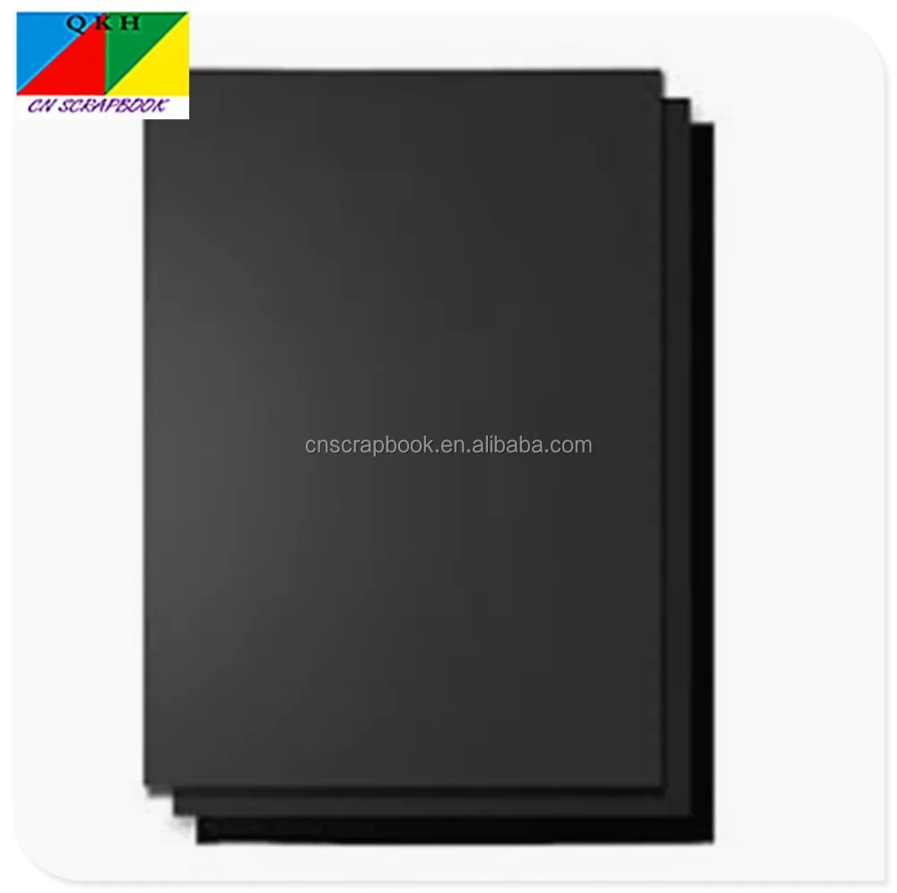 thick black paper board cardboard sheets