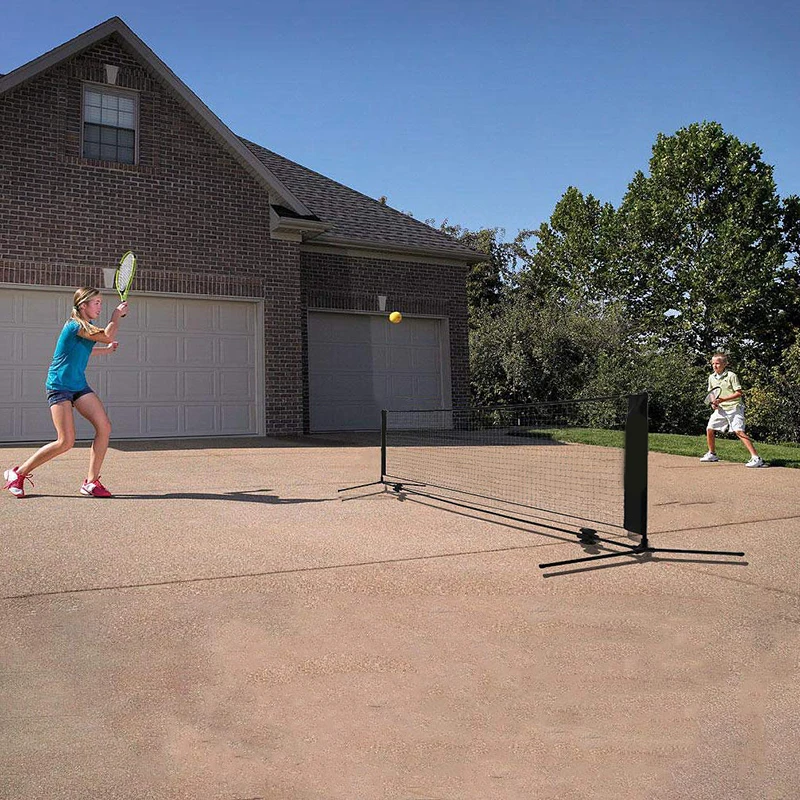 Mini indoor outdoor beach practice Steel tennis net badminton net  for sports training