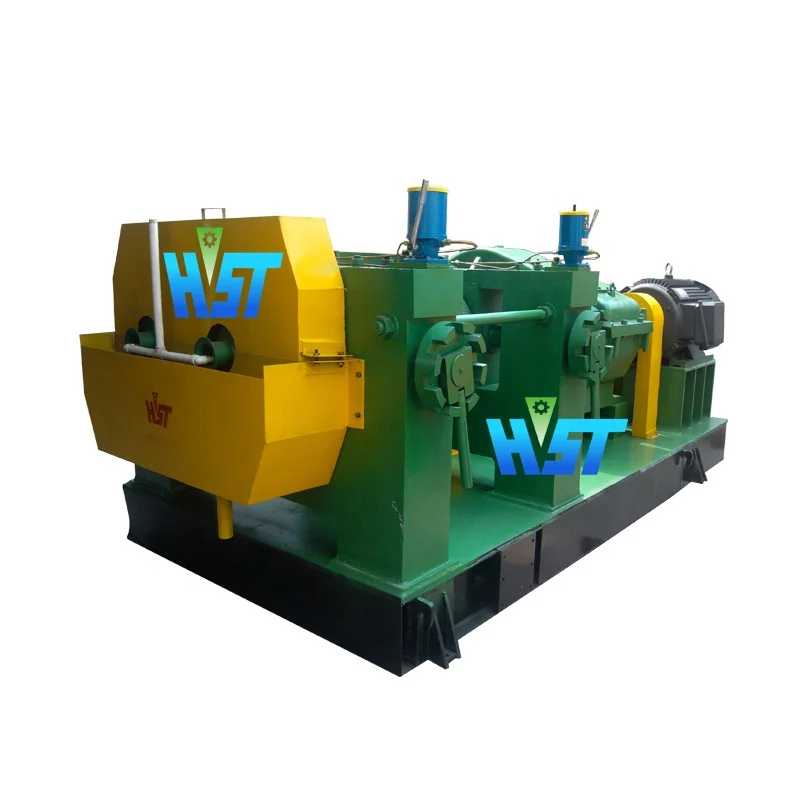 Waste tire recycling machine to grind tire for rubber powder/rubber mulch