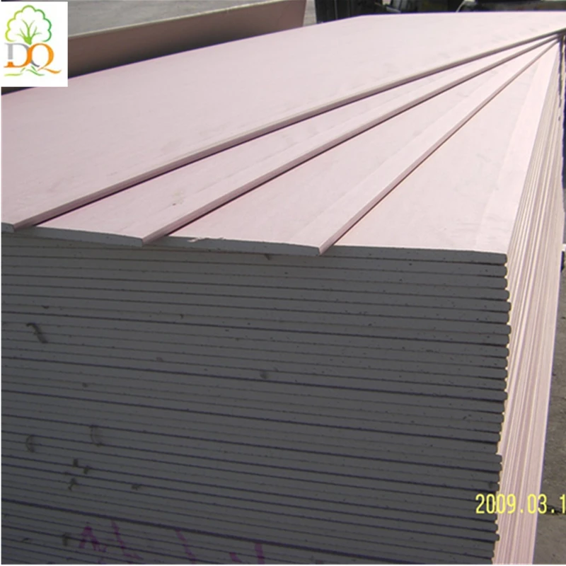 
Standard Paper Faced fireproof Gypsum Board Price Plasterboard For Drywall 