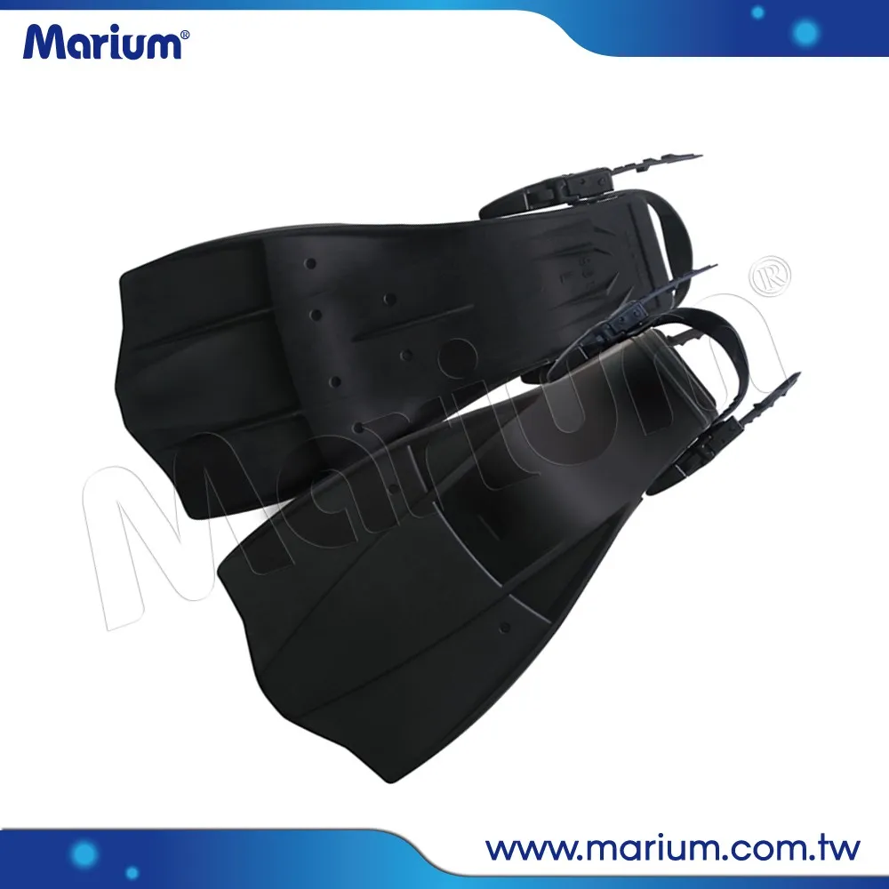 
Short Blade Fins With Plastic Buckles Swim Fins Diving Equipment 