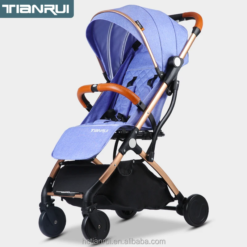 TIANRUI 2019 new design luxury folding lightweight baby stroller car seat