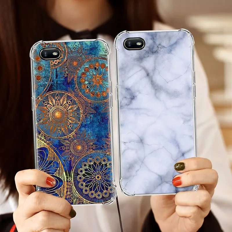 Painted Different Designs Soft Transparent Tpu Case For Oppo A1k Back Cover