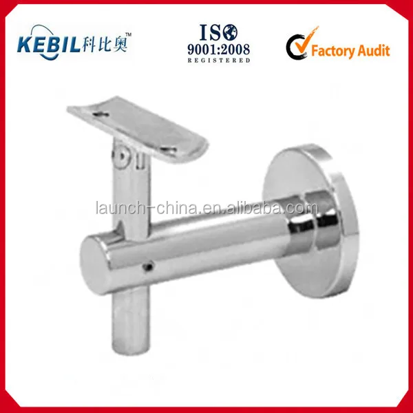 inox pipe handrail brackets for wall mount