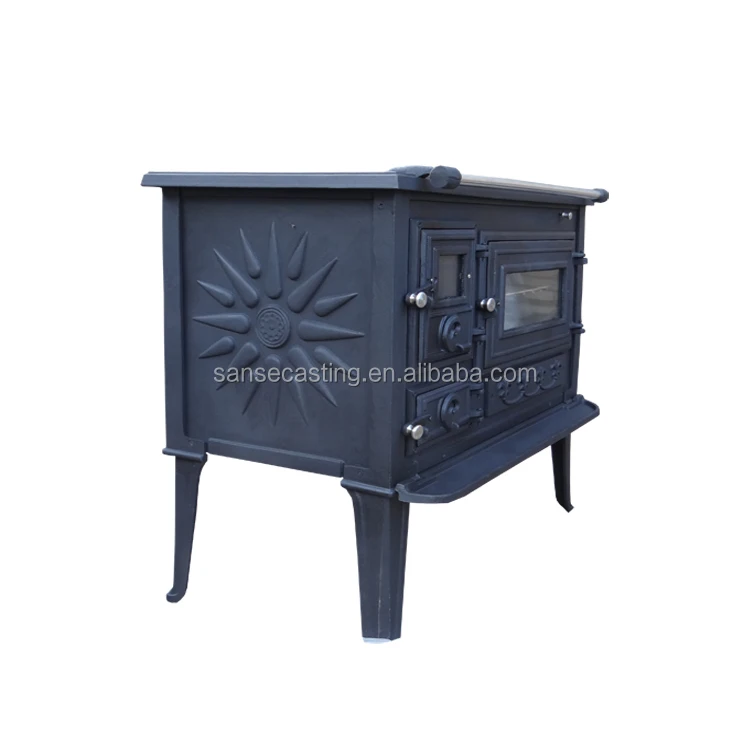 China factory direct selling cast iron stove with black color (BSC003)