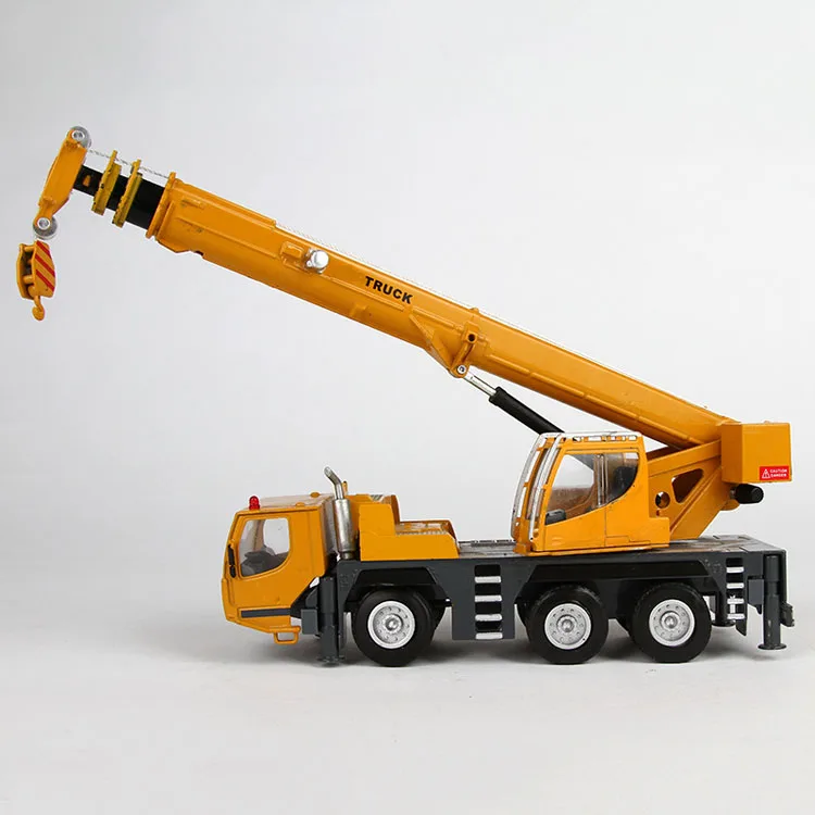 1:50 Free Wheel Diecast Truck-mounted Crane Toy Metal Unisex 220V No Battery 24 Pcs/ctn 3ctns/72pcs Rongheqiang 29*12.5*13.7 *