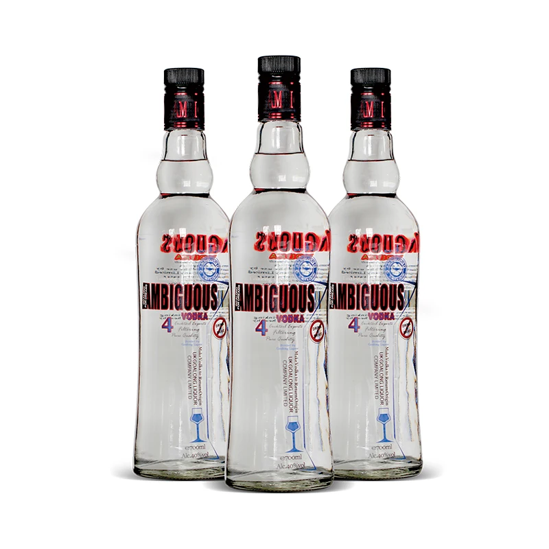 Provide distilling vodka liquor 700ml with pure flavor