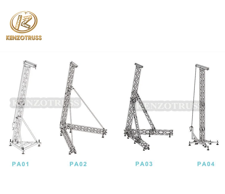 Array Line Speaker Truss Tower Lift PA Tower