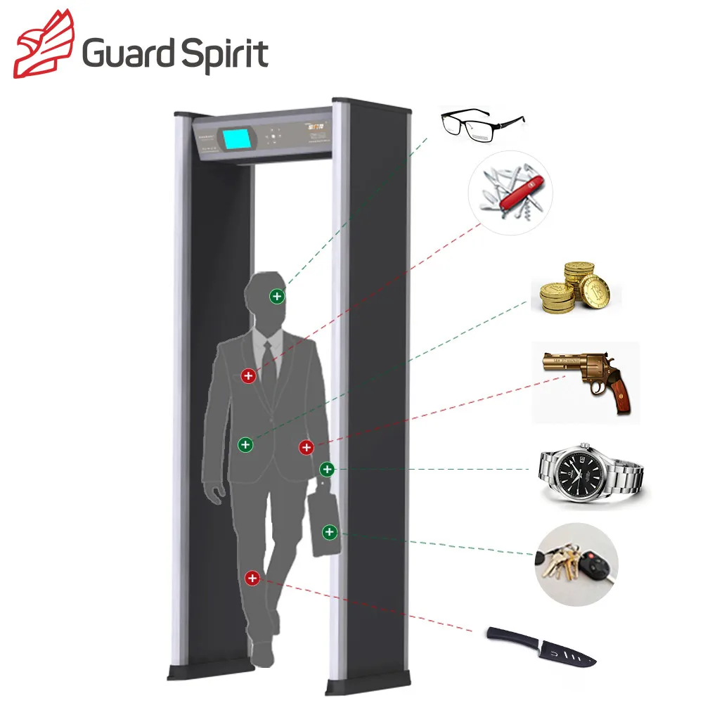 
0-255 Anti interference Metal Detector detection archway metal detector walk through metal detector door frame metal detector 
