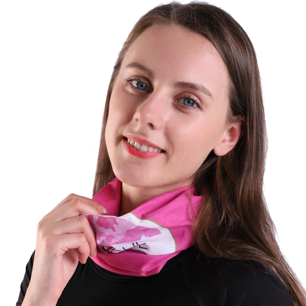 
Top sales 12 in 1 multi-function head scarf Camo bandana with Sublimation Printing 