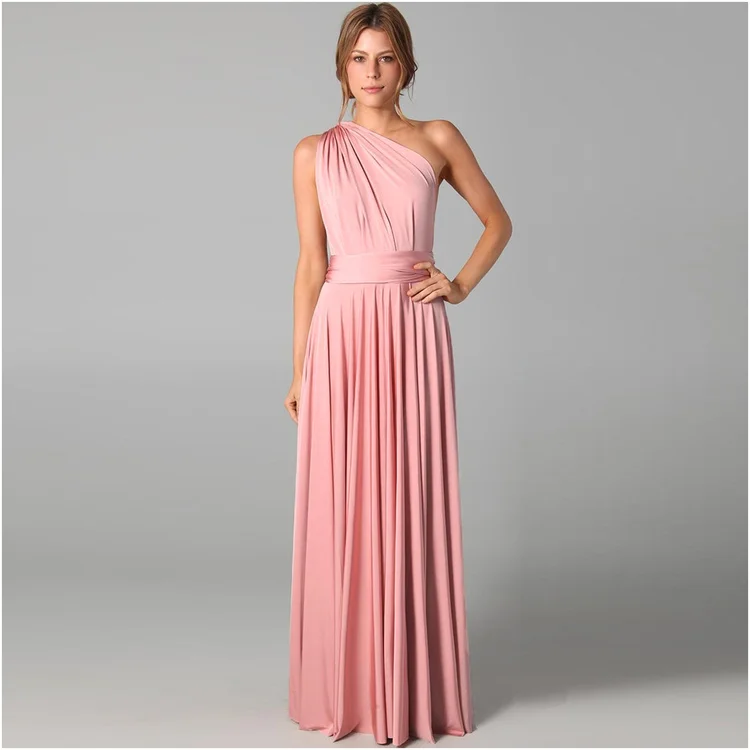 China Dropship Kjoler Avond Jurk Empire Line Black Red Pink Navy Maxi Sexy Backless Dress