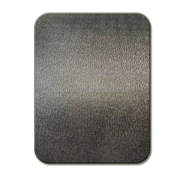 hair cell embossing plate for raw leather for making shoes leather