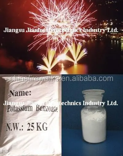 Potassium Benzoate for fireworks production