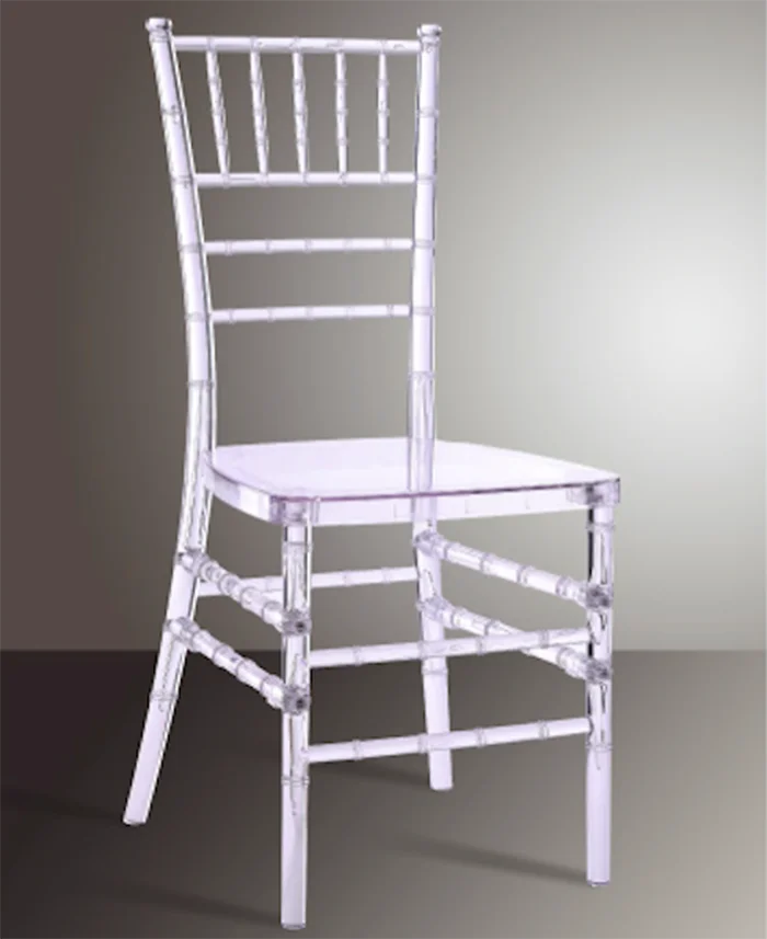 Resin material adult & kids size plastic wedding chair white plastic chair