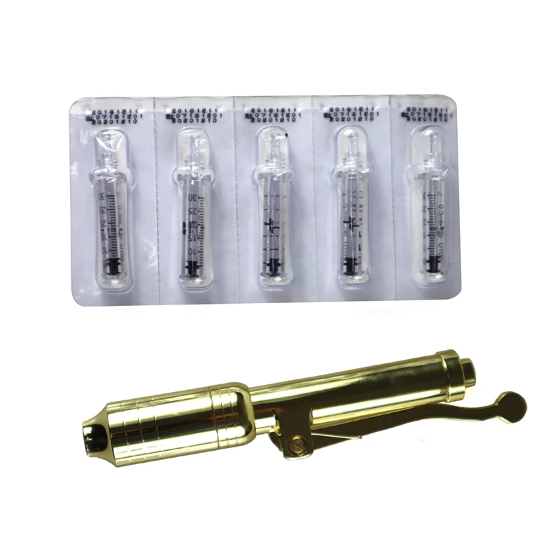 24K gold hyaluronic pen for lips and remover wrink