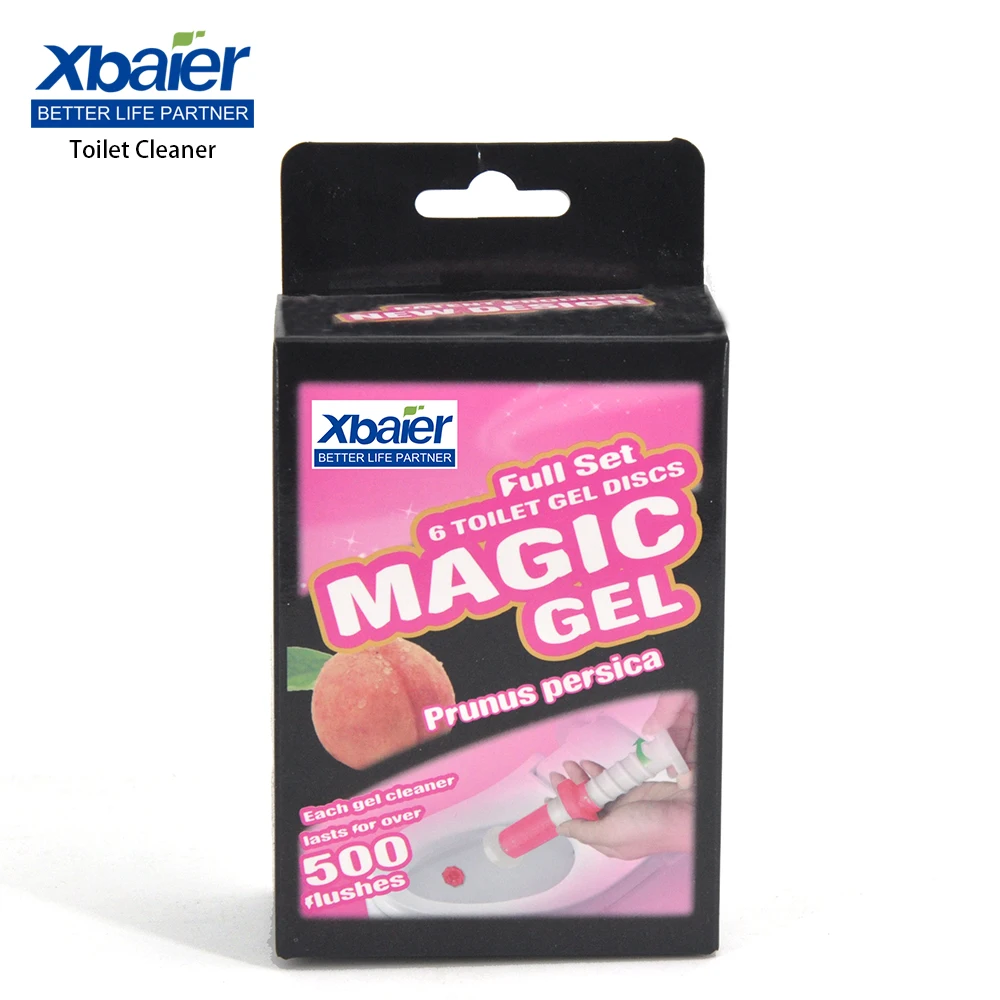 
38g Strong Power Bathroom Fresh Discs Gel Toilet Bowl Cleaner WC Detergent 