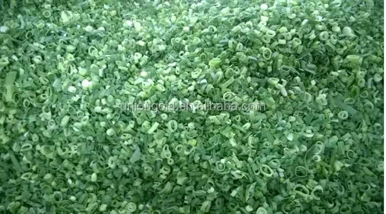 Frozen Chinese chives /spring onion slices (4-6mm)