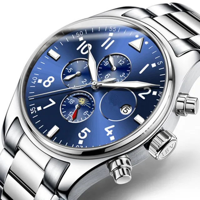 2018rose gold 316 stainless steel quality hombre relojes automatic mechanical men watches tourbillon 5atm waterproof wristwatch